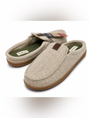 Deerfoams Men’s Cozy Comfort Mule Slippers Size 11/12 NWT